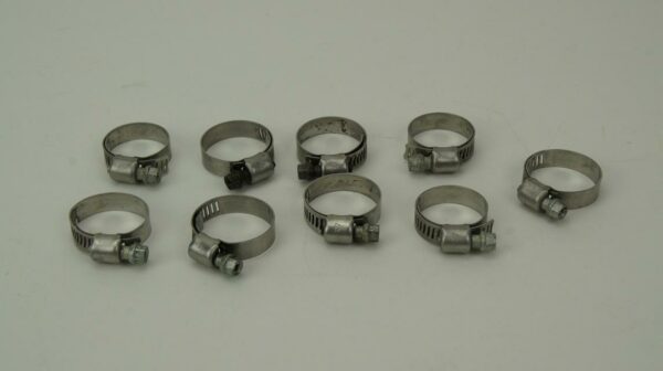 9 Radiator Hose Clamps, 2007 Suzuki RMZ 250 - 09402-28513 - Image 2
