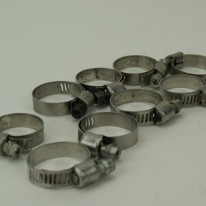 9 Radiator Hose Clamps, 2007 Suzuki RMZ 250 - 09402-28513