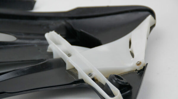 Cycra Radiator shrouds Powerflow, black, Honda CRF 250R, 2006 - Image 3