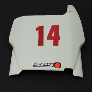 Front number plate White, #14  Honda CRF 250R 2006 *USED*