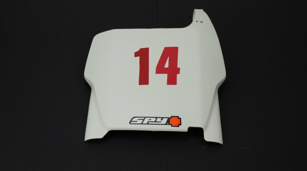 Front number plate White, #14  Honda CRF 250R 2006 *USED*
