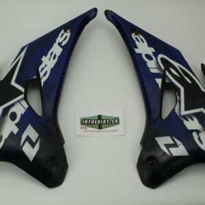 UFO Black Radiator Shrouds Yamaha YZ 250F/450F *USED*