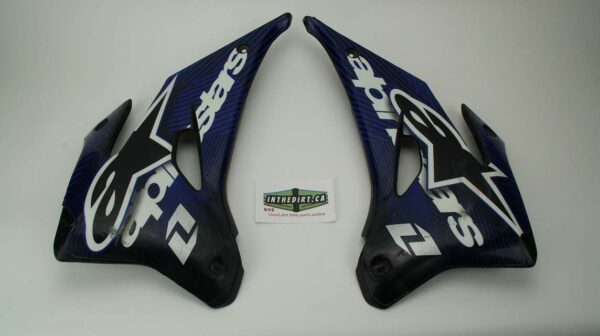 UFO Black Radiator Shrouds Yamaha YZ 250F/450F *USED*