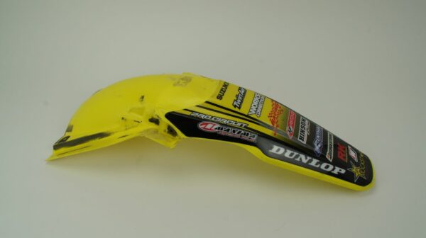 UFO Yellow Rear Fender, Suzuki RMZ 250, 2007