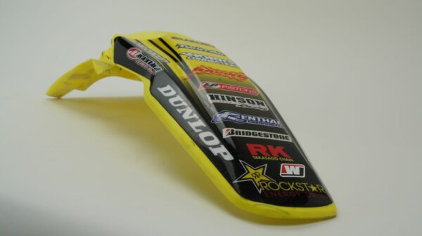 UFO Yellow Rear Fender, Suzuki RMZ 250, 2007 - Image 5