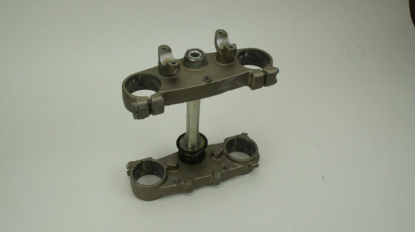 Triple clamps assembly, upper and lower, yamaha yz250F, 2006 OEM *USED*