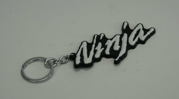 White Ninja key chain